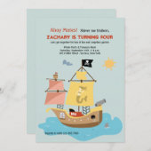 海賊船2招待状 招待状 (正面/裏面)