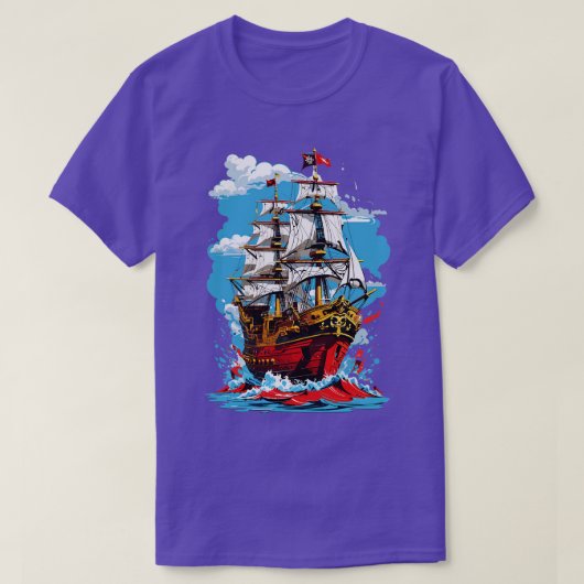 海賊船2 Tシャツ (デザイン正面)
