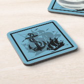 海賊船&いかりブラックシルエットコースター コースター (左側)