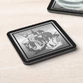 海賊船&いかりホワイトシルエットコースター2 コースター (左側)