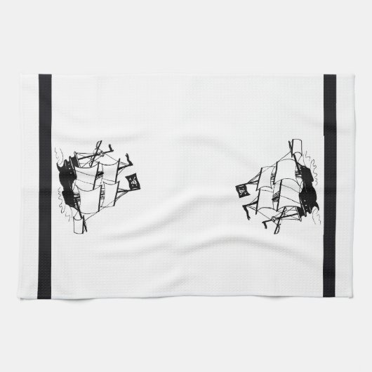 海賊船 キッチンタオル (横)