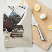 海賊船 キッチンタオル (四つ折り)