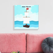 海賊船 キャンバスプリント (インサイチュ (リビング))