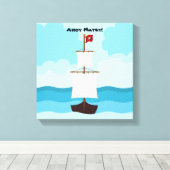 海賊船 キャンバスプリント (インサイチュ (ウッドフロア))