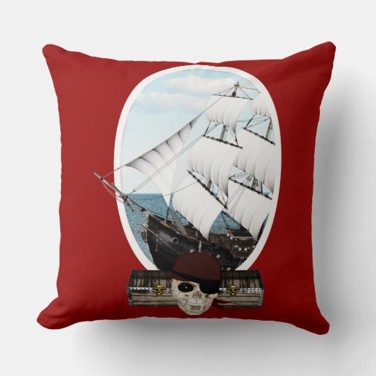 海賊船 クッション (正面)