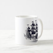 海賊船 コーヒーマグカップ (正面右)