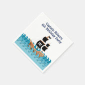 海賊船 スタンダードカクテルナプキン (角)