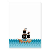 海賊船 テーブルナンバー (裏面)