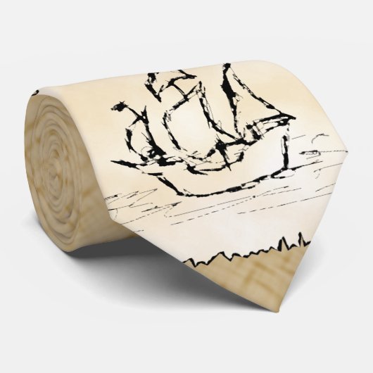 海賊船 ネクタイ (ロール)