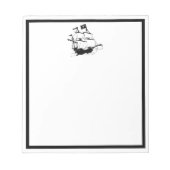 海賊船 ノートパッド (正面)