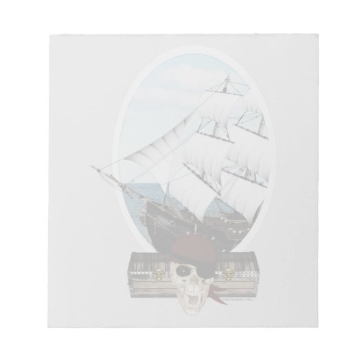 海賊船 ノートパッド (正面)