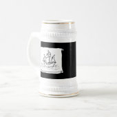 海賊船。 ビールジョッキ (正面左)