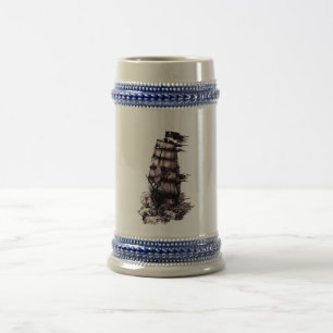 海賊船 ビールジョッキ