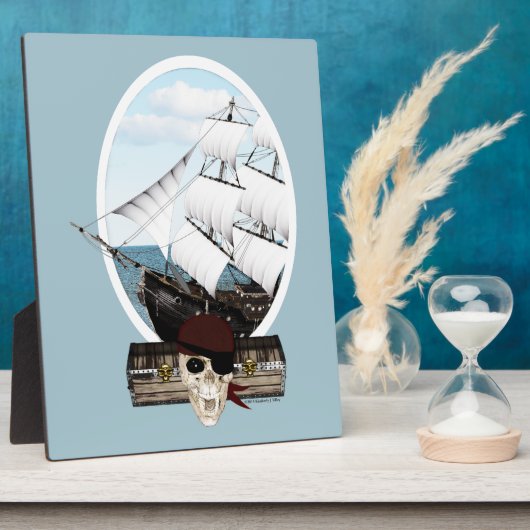 海賊船 フォトプラーク (側面)