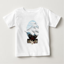 海賊船 ベビーTシャツ