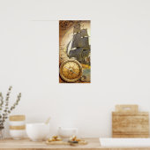 海賊船 ポスター (キッチン)