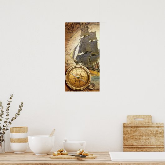 海賊船 ポスター (キッチン)