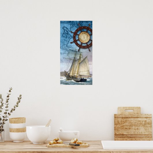 海賊船 ポスター (キッチン)