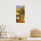 海賊船 ポスター (キッチン)