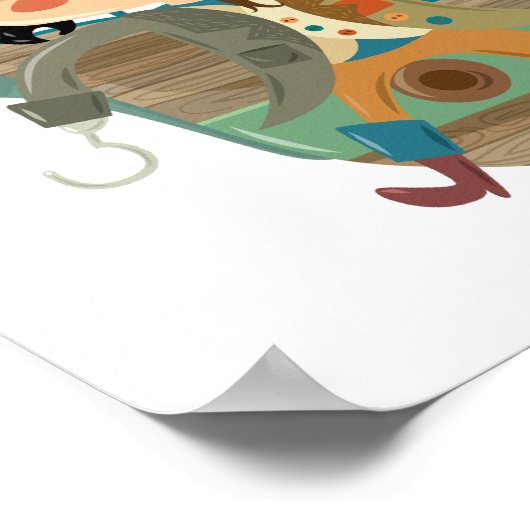 海賊船 ポスター (角)