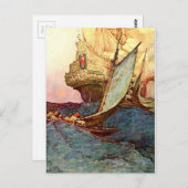 海賊船 ポストカード (正面/裏面)