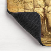 海賊船 マウスパッド (コーナー)