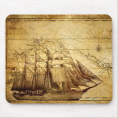 海賊船 マウスパッド (正面)