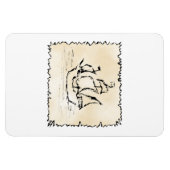 海賊船。 マグネット (横)