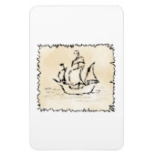 海賊船。 マグネット (縦)