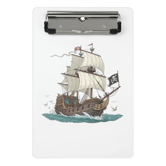 海賊船 ミニクリップボード (正面)