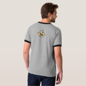 海賊船 |メンズリンガー Tシャツ (裏面フル)