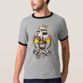 海賊船 |メンズリンガー Tシャツ (正面)