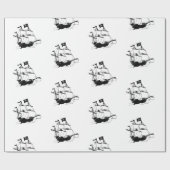 海賊船 ラッピングペーパー (フラット)