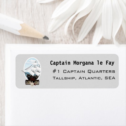 海賊船 ラベル (インサイチュ)