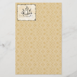 海賊船。 便箋