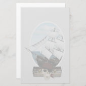 海賊船 便箋 (正面/裏面)