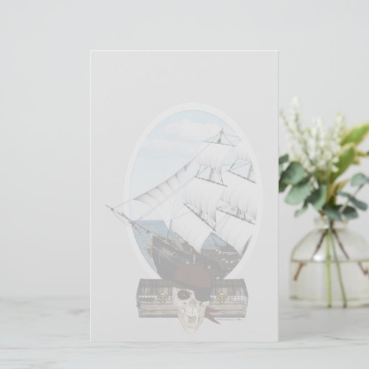 海賊船 便箋 (スタンド正面)