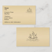 海賊船 名刺 (正面/裏面)