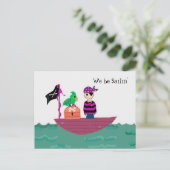 海賊船 – 我々はサイリンである ポストカード (スタンド正面)