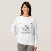 海賊船 Tシャツ (正面フル)