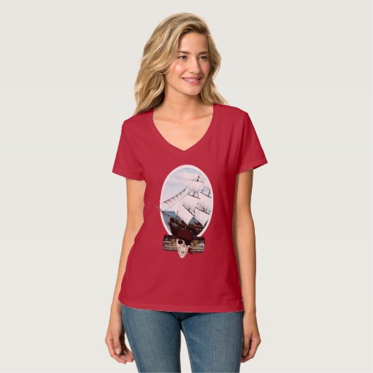 海賊船 Tシャツ (正面フル)