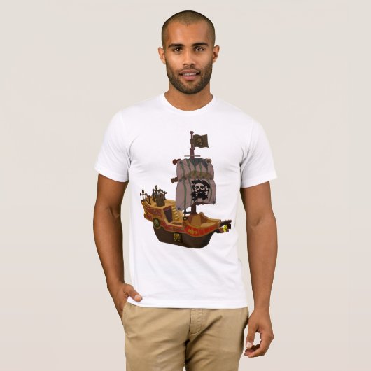 海賊船Tシャツ Tシャツ (正面フル)