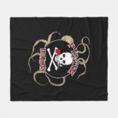 海賊花嫁 フリースブランケット (正面(横))