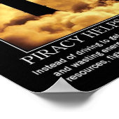 海賊行為…その緑 ポスター (角)