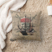 海賊装飾用クッション クッション (ブランケット)
