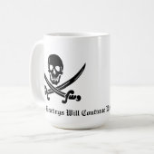 海賊訓練 コーヒーマグカップ (正面左)