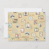 海賊誕生会のサンキューカード サンキューカード (裏面)