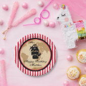 海賊誕生会のプレート ペーパープレート (パーティー)