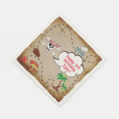 海賊誕生会 スタンダードランチョンナプキン (角)