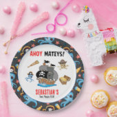 海賊誕生会 ペーパープレート (パーティー)